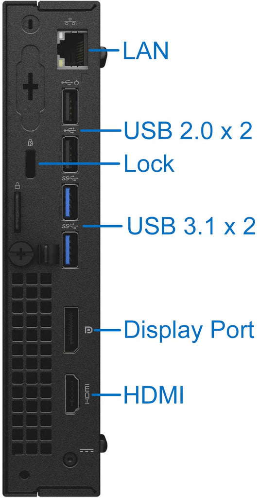 Dell Optiplex 3050 Micro Desktop Computer – I5, 16GB RAM, 256GB