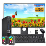 Dell Desktop PC i5 up to 4.20 GHz, 16GB RAM, 512GB SSD, 22" FHD, Win 10 Pro WF+BT DVD