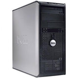 Dell Optiplex Tower Dual Core 2.8 GHz 4GB RAM 80GB HDD Windows XP Professional Keyboard Mouse