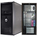 Dell Optiplex Tower Dual Core 2.8 GHz 4GB RAM 80GB HDD Windows XP Professional Keyboard Mouse