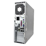 HP Compaq PC  Desktop Windows 10 Pro 64 bit, Core 2 Duo, 3.0GHz, 8GB RAM, 500GB HDD, DVD-ROM, 19" LCD Monitor, WIFI