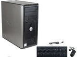 CLEARANCE!!! Dell Optiplex Tower Desktop Computer Dual Core 3.0 GHz / 4GB RAM / 80GB HDD