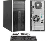 HP Compaq 8200 Elite Pro Tower HP Desktop computer  PC Intel Core i3 2100  3.1 GHz · 4 GB RAM · 1 TB HDD Windows 7 Professional 64-bit