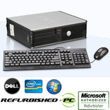 Fast Dell Optiplex Desktop PC Windows 7 Pro Computer Keyboard Mouse