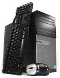 RENEWED Tower Computer  Dell Optiplex 790, Intel Quad Core i7-2600 Up to 3.80 GHz, WIN 10 Pro, DVD-RW, WIFI, Bluetooth, (Customize)