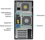 RENEWED Tower Computer Package Dell Optiplex 790, Intel Quad Core i5-2400 Up to 3.40 GHz, WIN 10 Pro, DVD-RW, WIFI, Bluetooth, (Customize)