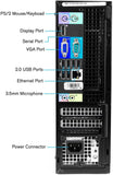RENEWED Desktop Computer Package Dell Optiplex 7010, Intel Quad Core i5-3470 Up to 3.60 GHz, WIN 10 Pro, DVD-RW, WIFI, Bluetooth (Customize)