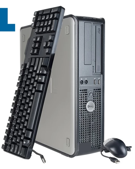 Dell OptiPlex Desktop Computer Windows XP Pro Keyboard Mouse