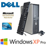 Dell Optiplex Desktop PC 4GB RAM 80GB HD Windows XP Pro Keyboard Mouse