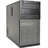 Dell Optiplex 7010 Tower Quad Core i7 3770 3.4GHz 8GB Ram 500GB Hard Drive Windows 10 Home 64 Bit