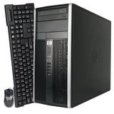 HP Compaq 6000 Pro MicroTower HP Desktop Computer Tower PC Intel Core 2 Duo Windows 10 Pro