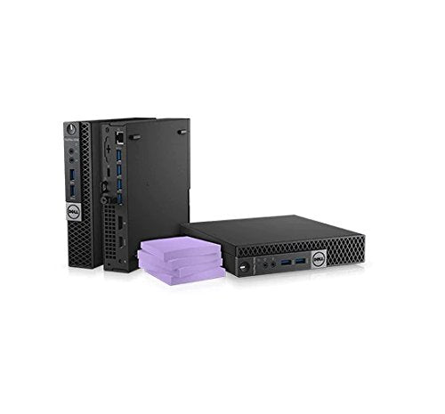 RENEWED Dell Desktop Optiplex 5050 Micro, i3 Up to 3.60 GHz, 4GB RAM, Super Fast 500GB HDD, Win 10 Pro, DVD-RW, WIFI, Bluetooth