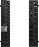 RENEWED Dell Desktop Optiplex 7050 Micro, i7 Up to 3.60 GHz, 32GB RAM, Super Fast 256GB SSD, Win 10 Pro, DVD-RW, WIFI, Bluetooth