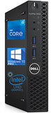 RENEWED Dell Desktop Optiplex 3050 Micro, i5 Up to 3.60 GHz, 8GB RAM, Super Fast 256GB SSD, Win 10 Pro, DVD-RW, WIFI, Bluetooth