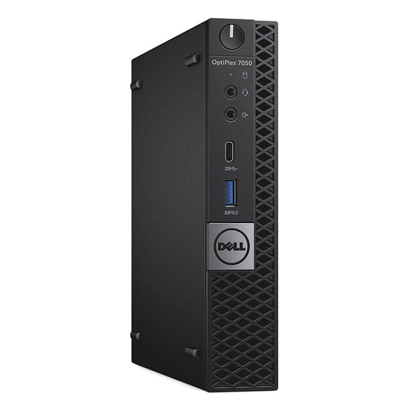 RENEWED Dell Desktop Optiplex 7050 Micro, i5 Up to 3.60 GHz, 16GB RAM, Super Fast 512GB SSD, Win 10 Pro, DVD-RW, WIFI, Bluetooth