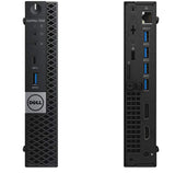 RENEWED Dell Desktop Optiplex 7050 Micro, i5 Up to 3.60 GHz, 16GB RAM, Super Fast 512GB SSD, Win 10 Pro, DVD-RW, WIFI, Bluetooth