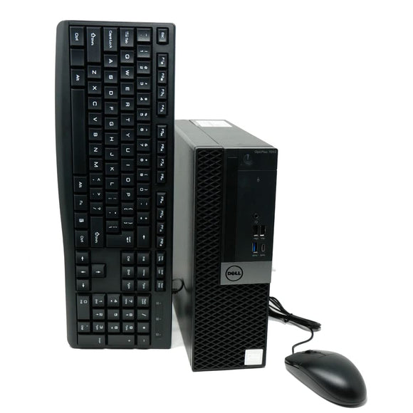 RENEWED Dell Desktop Optiplex 7050, i5 Up to 3.60 GHz, 8GB RAM, Super Fast 512GB SSD, Win 10 Pro, DVD-RW, WIFI, Bluetooth