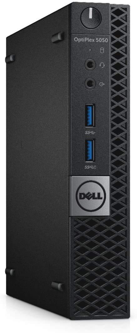 RENEWED Dell Desktop Optiplex 5050 Micro, i5 Up to 3.60 GHz, 8GB RAM, Super Fast 256GB SSD, Win 10 Pro, DVD-RW, WIFI, Bluetooth