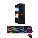 RENEWED Dell Desktop Optiplex 3050, i5 Up to 3.60 GHz, 16GB RAM, Super Fast 1TB SSD, 21.5" FHD, Win 10 Pro, DVD-RW, WIFI, Bluetooth