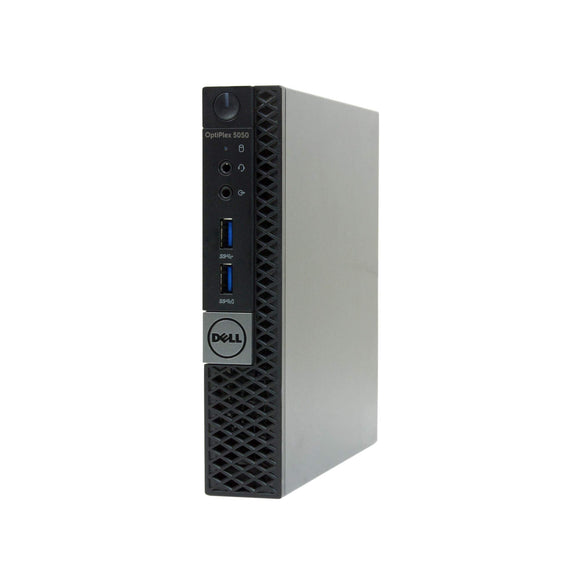 RENEWED Dell Desktop Optiplex 5050 Micro, i5 Up to 3.60 GHz, 16GB RAM, Super Fast 256GB SSD, Win 10 Pro, DVD-RW, WIFI, Bluetooth