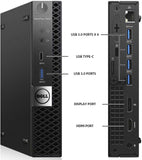 RENEWED Dell Desktop Optiplex 7050 Mini, i5 Up to 3.60 GHz, 32GB RAM, Super Fast 512GB SSD, Win 10 Pro, DVD-RW, WIFI, Bluetooth