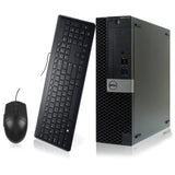 RENEWED Dell Desktop Optiplex 5050, i5 Up to 3.60 GHz, 16GB RAM, Super Fast 256GB SSD, 24" LCD, Win 10 Pro, DVD-RW, WIFI, Bluetooth