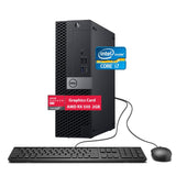 RENEWED Dell Desktop Optiplex 7050, i7 Up to 3.60 GHz, 16GB RAM, Super Fast 256GB SSD, Win 10 Pro, DVD-RW, WIFI, Bluetooth