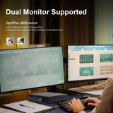 RENEWED Dell Desktop Optiplex 3050 Micro, i5 Up to 3.60 GHz, 32GB RAM, Super Fast 512GB SSD, Win 10 Pro, DVD-RW, WIFI, Bluetooth