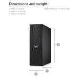RENEWED Dell Desktop Optiplex 5050, i7 Up to 3.60 GHz, 16GB RAM, Super Fast 512GB SSD, Win 10 Pro, DVD-RW, WIFI, Bluetooth
