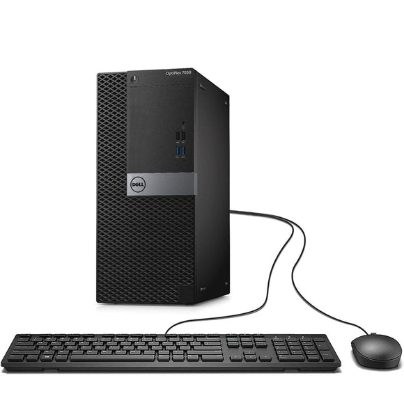 RENEWED Dell Desktop Optiplex 7050, i7 Up to 3.60 GHz, 32GB RAM, Super Fast 1TB SSD, Win 10 Pro, DVD-RW, WIFI, Bluetooth