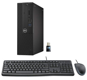 RENEWED Dell Desktop Optiplex 3050, i5 Up to 3.60 GHz, 16GB RAM, Super Fast 512GB SSD, Win 10 Pro, DVD-RW, WIFI, Bluetooth