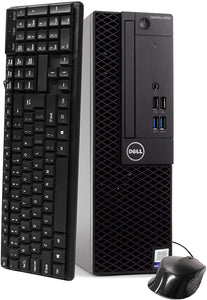 RENEWED Dell Desktop Optiplex 3050, i5 Up to 3.60 GHz, 8GB RAM, Super Fast 256GB SSD, Win 10 Pro, DVD-RW, WIFI, Bluetooth