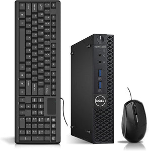 RENEWED Dell Desktop Optiplex 3050 Micro Mini, i7 Up to 3.60 GHz, 16GB RAM, Super Fast 512GB SSD, Win 10 Pro, DVD-RW, WIFI, Bluetooth