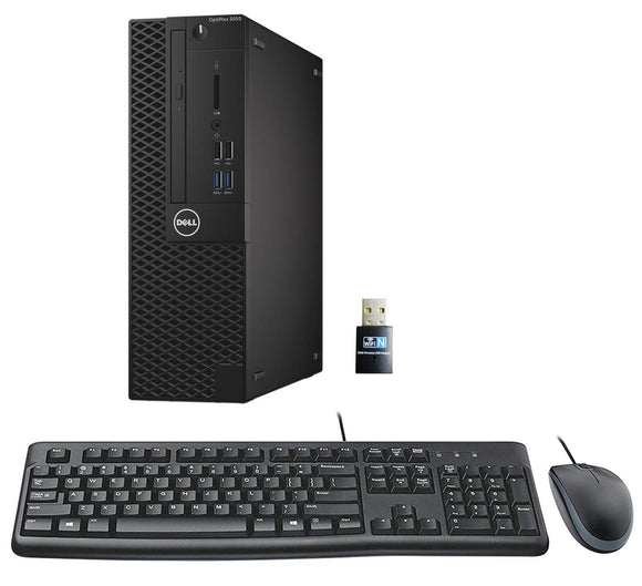 RENEWED Dell Desktop Optiplex 3050 Micro, i5 Up to 3.60 GHz, 16GB RAM, Super Fast 512GB SSD, Win 10 Pro, DVD-RW, WIFI, Bluetooth