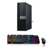RENEWED Dell Desktop Optiplex 7050, i5 Up to 3.60 GHz, 16GB RAM, Super Fast 512GB SSD, 24" FHD, Win 10 Pro, DVD-RW, WIFI, Bluetooth