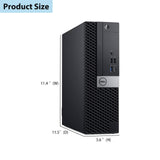 RENEWED Dell Desktop Optiplex 7050, i5 Up to 3.60 GHz, 16GB RAM, Super Fast 512GB SSD, 24" FHD, Win 10 Pro, DVD-RW, WIFI, Bluetooth