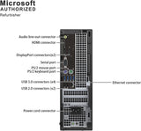 RENEWED Dell Desktop Optiplex 7050, i5 Up to 3.60 GHz, 16GB RAM, Super Fast 256GB SSD, 24" FHD, Win 10 Pro, DVD-RW, WIFI, Bluetooth