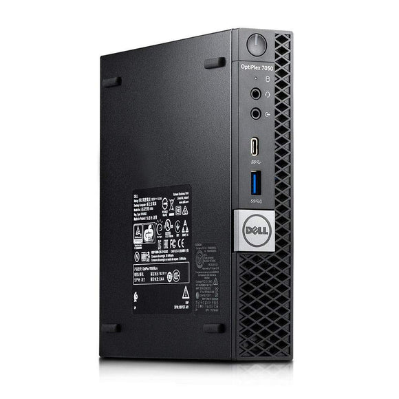 RENEWED Dell Desktop Optiplex 7050 Micro, i7 Up to 3.60 GHz, 32GB RAM, Super Fast 1TB SSD, Win 10 Pro, DVD-RW, WIFI, Bluetooth