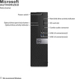RENEWED Dell Desktop Optiplex 5050, i5 Up to 3.60 GHz, 16GB RAM, Super Fast 256GB SSD, 21.5" FHD, Win 10 Pro, DVD-RW, WIFI, Bluetooth