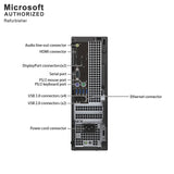 RENEWED Dell Desktop Optiplex 7050, i7 Up to 3.60 GHz, 32GB RAM, Super Fast 1TB SSD, Win 10 Pro, DVD-RW, WIFI, Bluetooth
