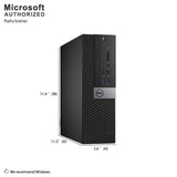 RENEWED Dell Desktop Optiplex 5050, i5 Up to 3.60 GHz, 8GB RAM, Super Fast 256GB SSD, Win 10 Pro, DVD-RW, WIFI, Bluetooth