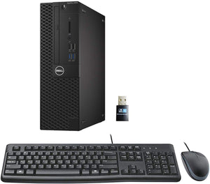 3050 SFF Dell Desktop PC i5 up to 3.60 GHz, 16GB RAM, 512GB SSD, Win 11/10 Pro WF+BT DVD