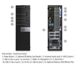 RENEWED Dell Desktop Optiplex 5050, i5 Up to 3.60 GHz, 32GB RAM, Super Fast 1TB SSD, Win 10 Pro, DVD-RW, WIFI, Bluetooth
