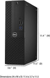 RENEWED Dell Desktop Optiplex 3050, i5 Up to 3.60 GHz, 16GB RAM, Super Fast 1TB SSD, 21.5" FHD, Win 10 Pro, DVD-RW, WIFI, Bluetooth