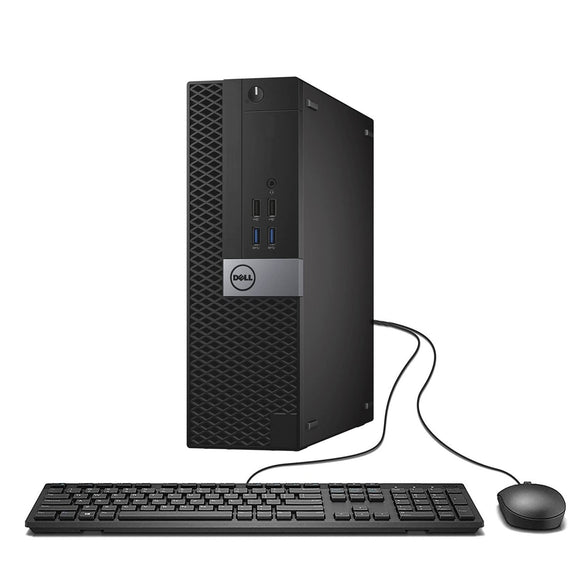 RENEWED Dell Desktop Optiplex 5050, i5 Up to 3.60 GHz, 16GB RAM, Super Fast 256GB SSD, Win 10 Pro, DVD-RW, WIFI, Bluetooth