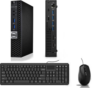 RENEWED Dell Desktop Optiplex 5050 Micro, i5 Up to 3.60 GHz, 16GB RAM, Super Fast 1TB SSD, Win 10 Pro, DVD-RW, WIFI, Bluetooth