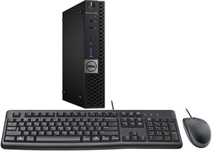 RENEWED Dell Desktop Optiplex 7050 Micro, i7 Up to 3.60 GHz, 32GB RAM, Super Fast 256GB SSD, Win 10 Pro, DVD-RW, WIFI, Bluetooth