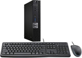 RENEWED Dell Desktop Optiplex 7050 Micro, i7 Up to 3.60 GHz, 32GB RAM, Super Fast 256GB SSD, Win 10 Pro, DVD-RW, WIFI, Bluetooth