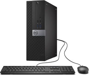 RENEWED Dell Desktop Optiplex 7040, Intel Quad Core i7 Up to 4.00 GHz, Up to 64GB RAM, Super Fast 1TB SSD, Windows 11, DVD-RW, WIFI, Bluetooth