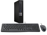RENEWED Dell Desktop Optiplex 7050 Micro, i7 Up to 3.60 GHz, 16GB RAM, Super Fast 256GB SSD, Win 10 Pro, DVD-RW, WIFI, Bluetooth